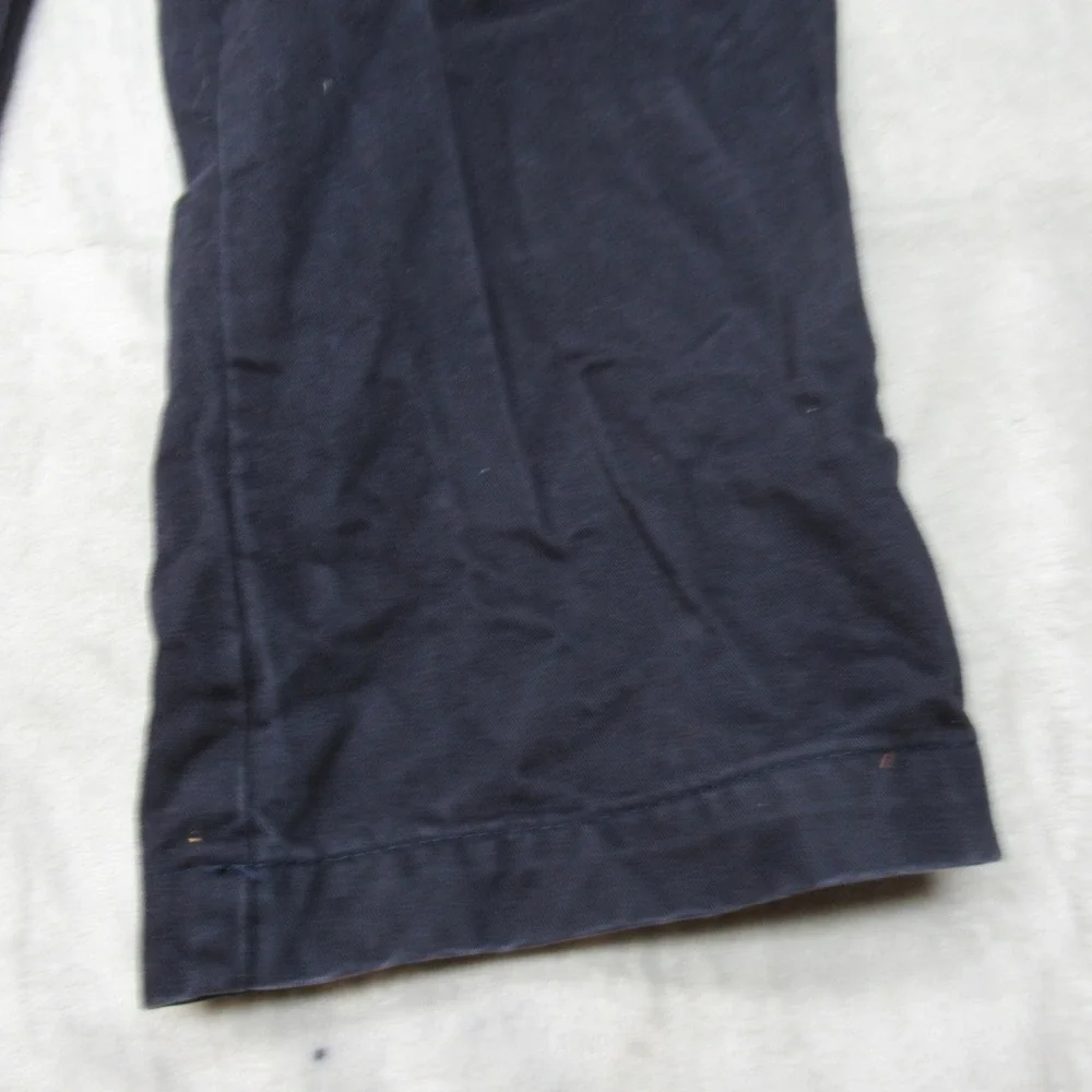 Stussy Baggy Pants Men? Large Blue Elastic Classic Stuff Relaxed‎ Casual 28x2?